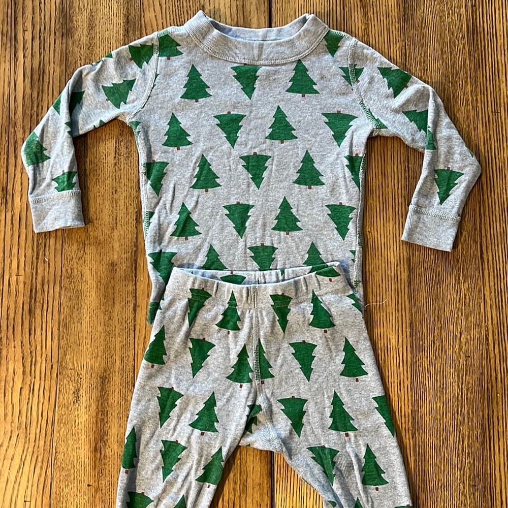 Hanna Andersson - Christmas Tree Pajamas - 2T